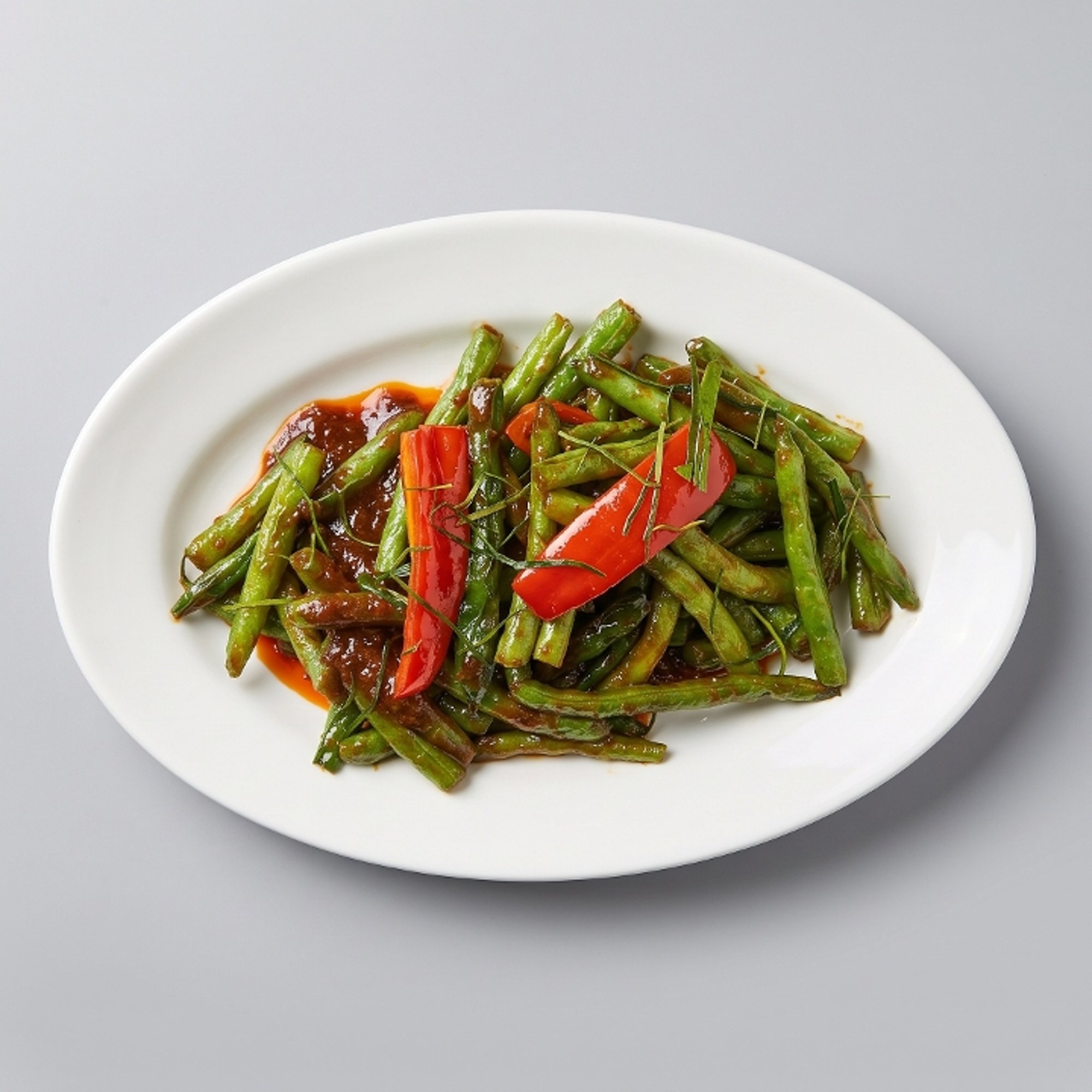 40. Spicy Green Bean Stir-Fry 🌶️