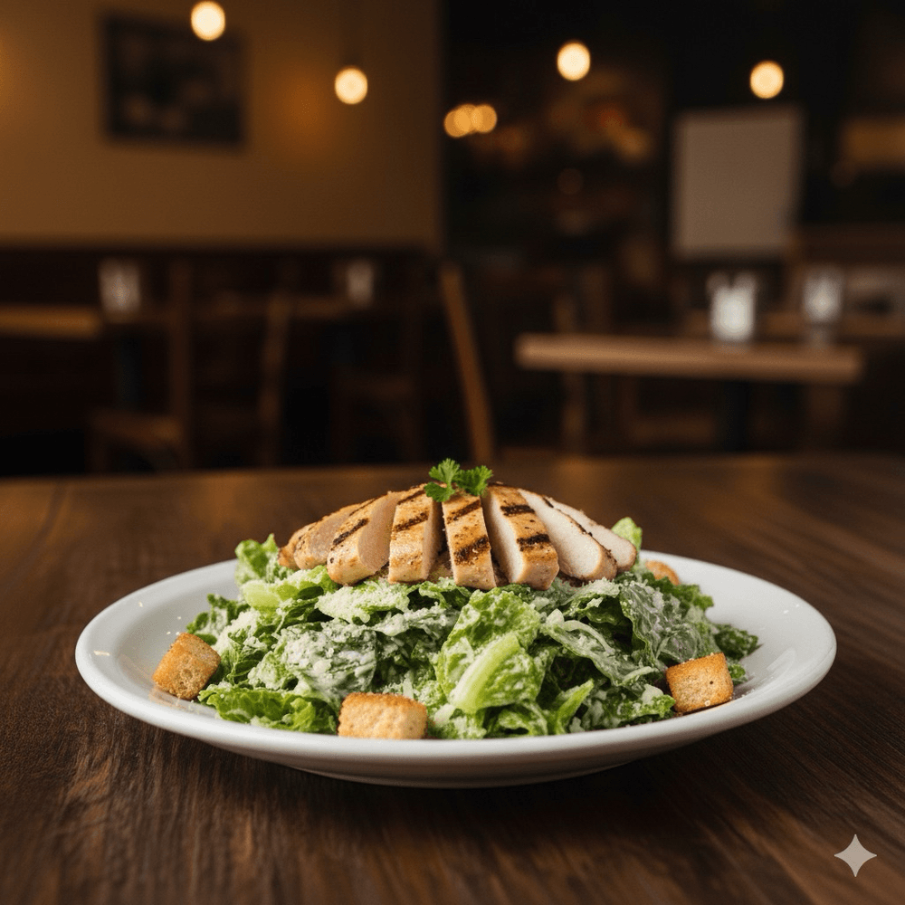 Ensalada César Con Pollo/Caesar Salad