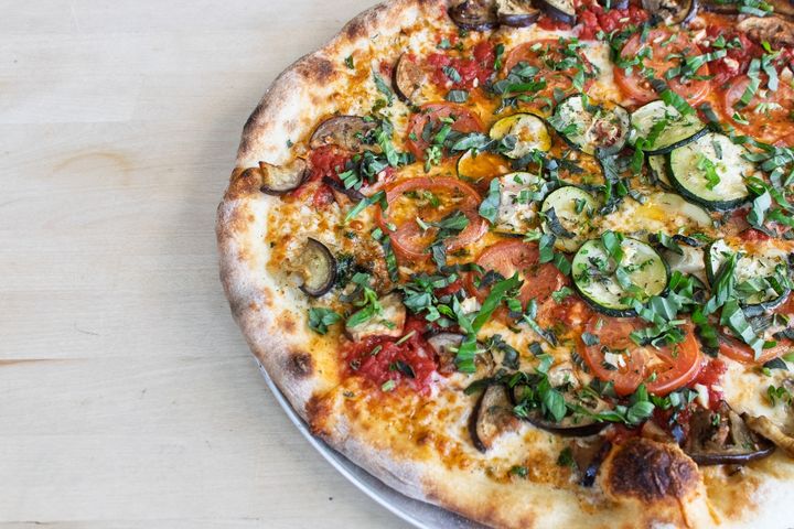 Roasted Eggplant, Zucchini, Tomatoes, Basil & Garlic
