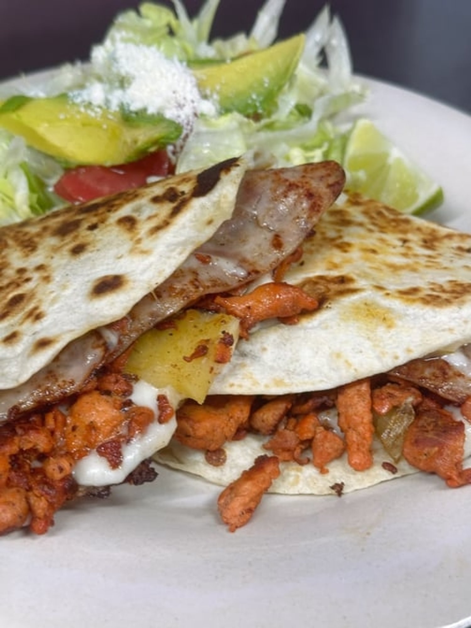 Hawaiian Quesadilla