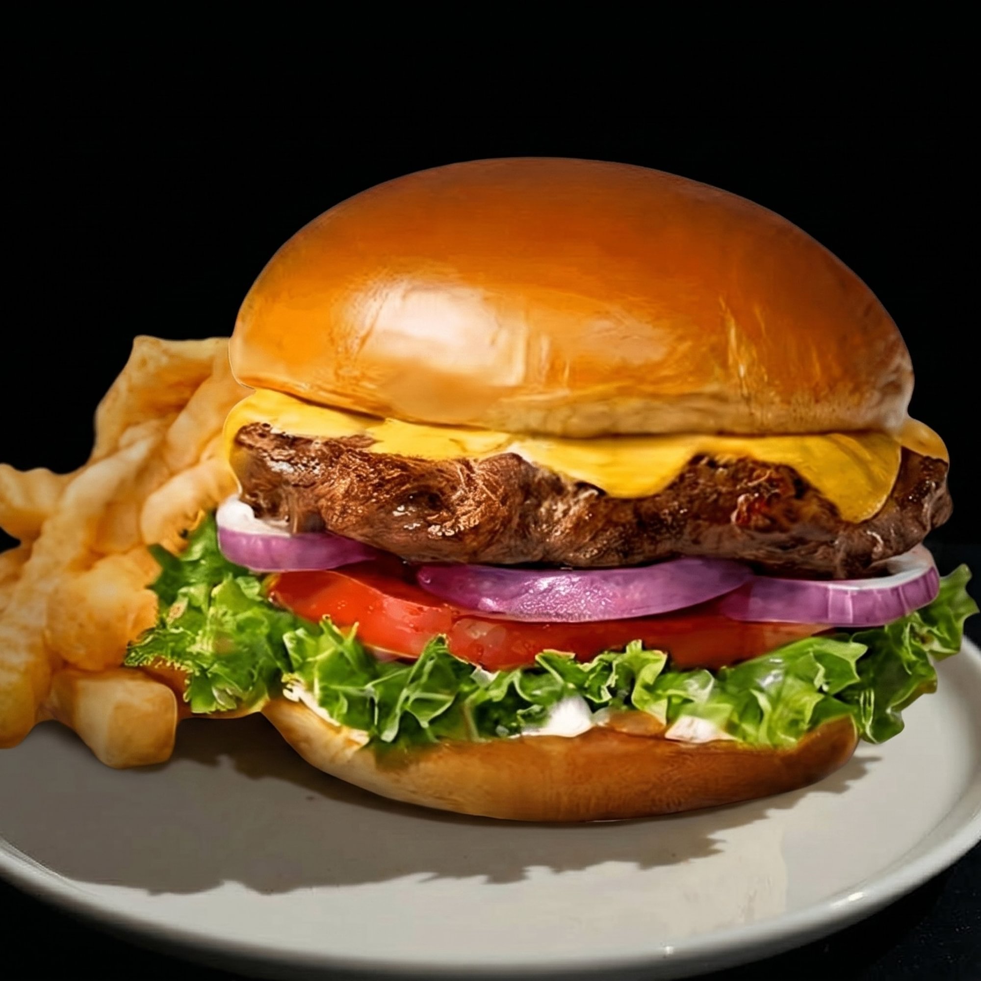 All American Cheeseburger Sandwich Only