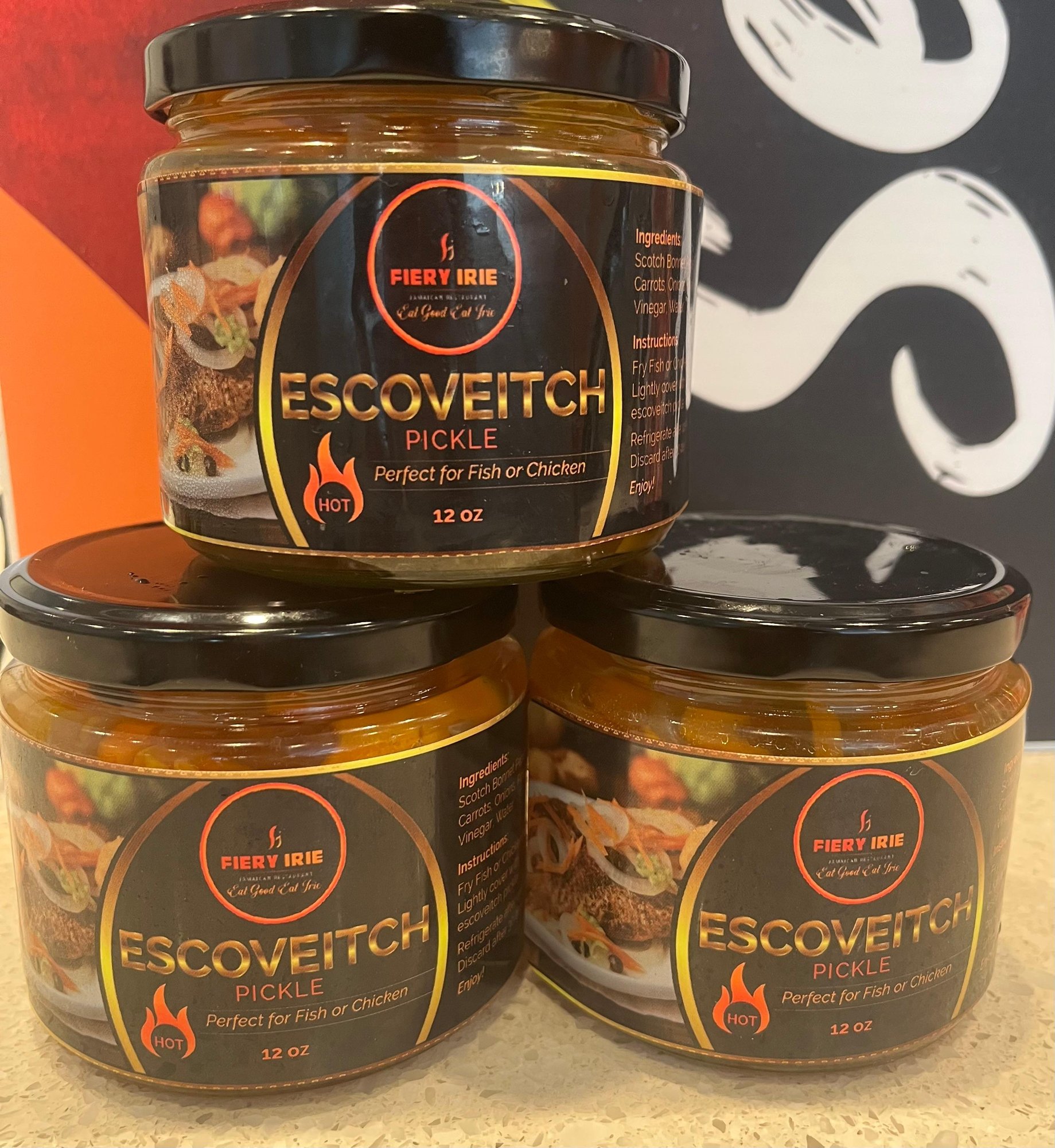 Escoveitch Pickle (12oz Jar)