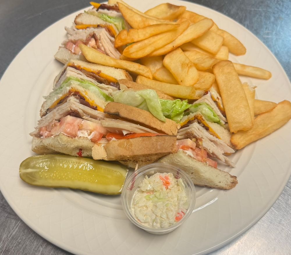 Sliced Turkey Triple Decker