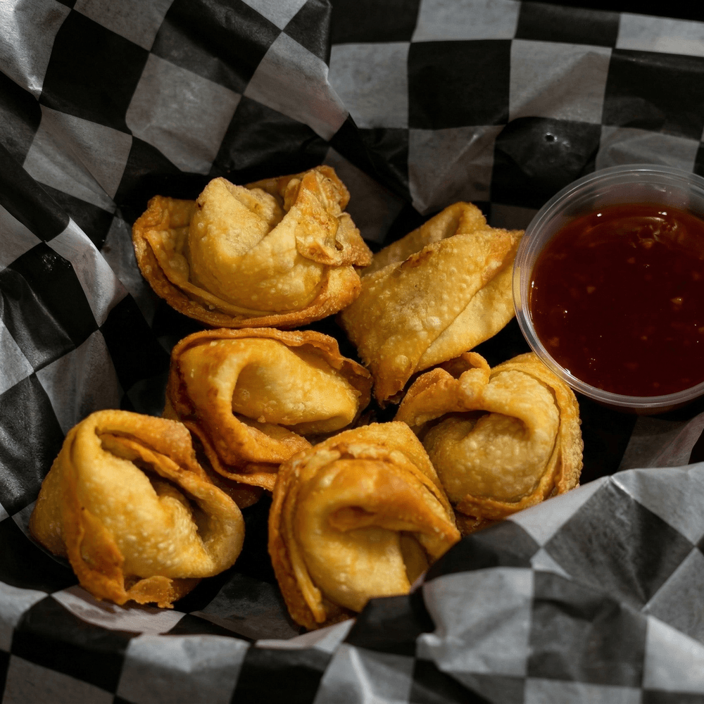 Crab Rangoons with Sweet Chili Sauce