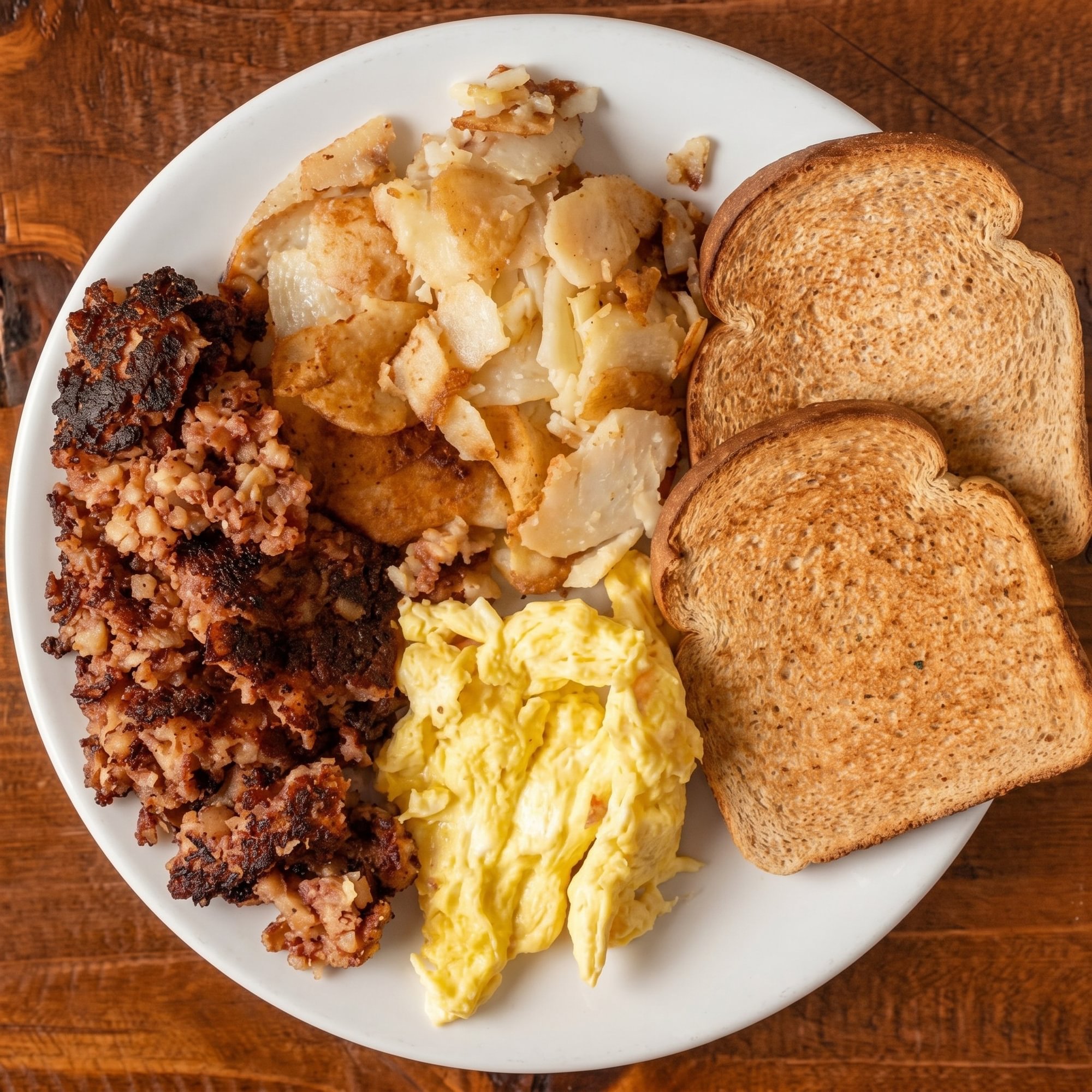 Corned Beef Hash & Two Eggs