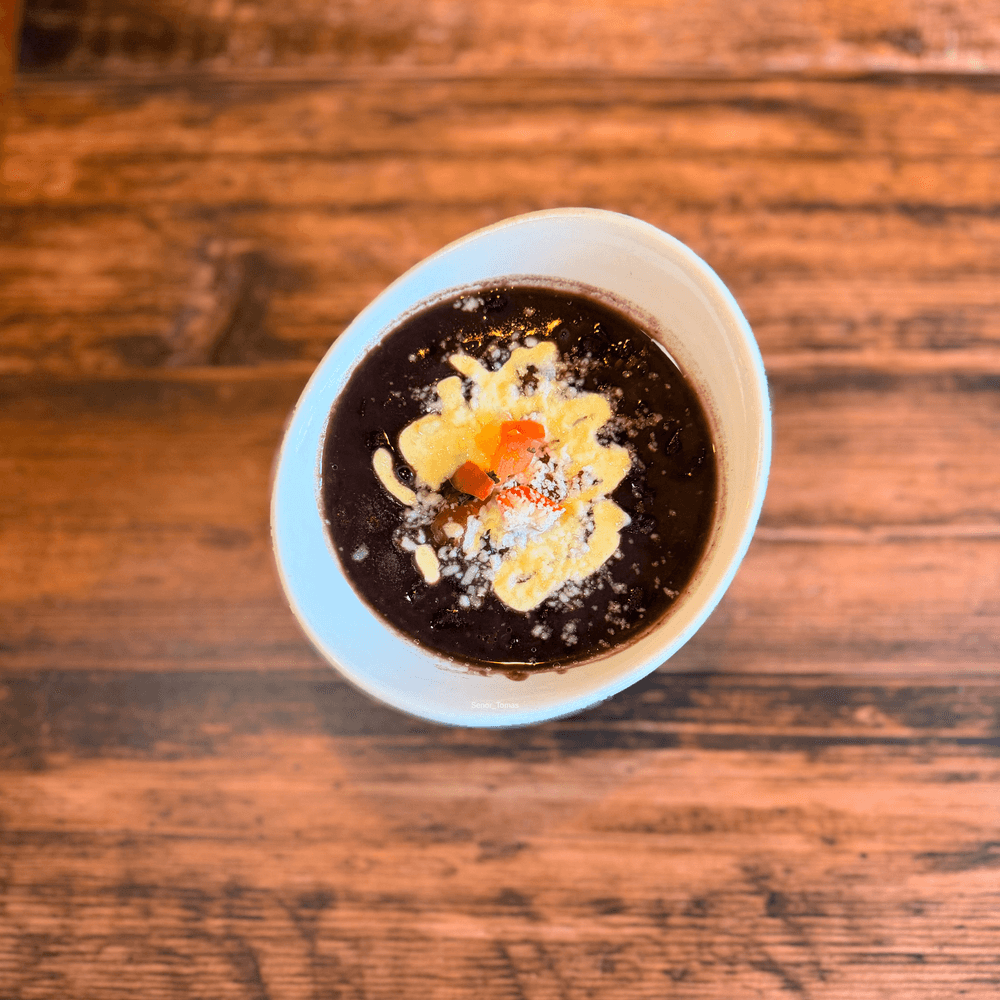 Epazote Black Bean Soup