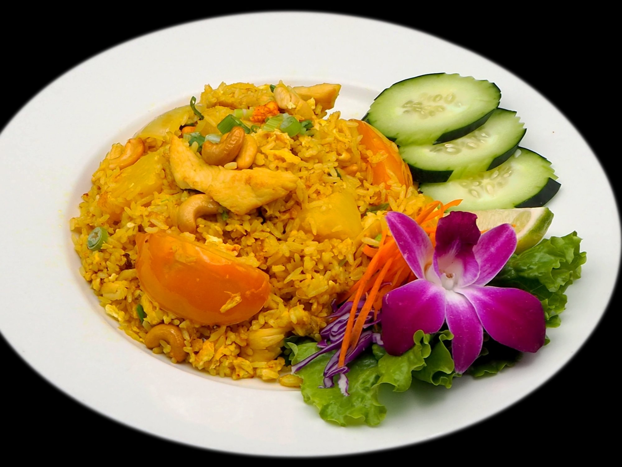 Chicken BBQ Fried Rice