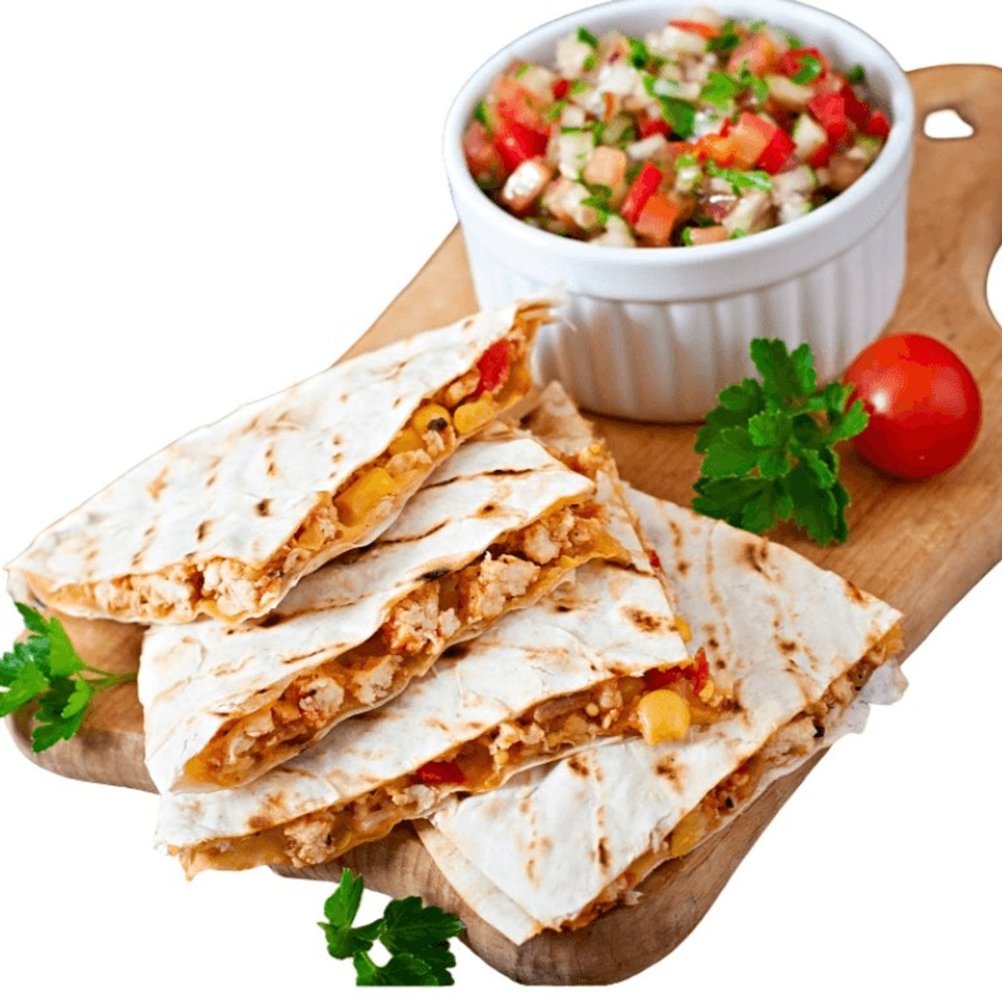 Quesadilla Deluxe Lunch