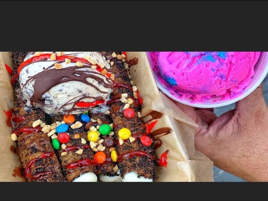 Filled Oreo Sundae