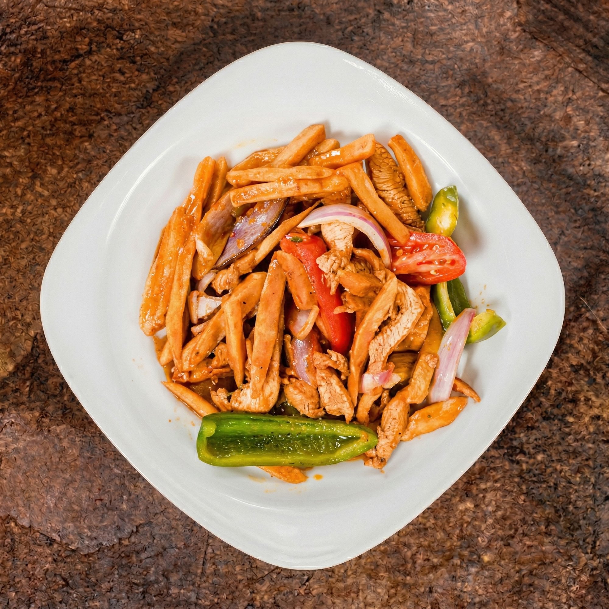 Pollo Saltado