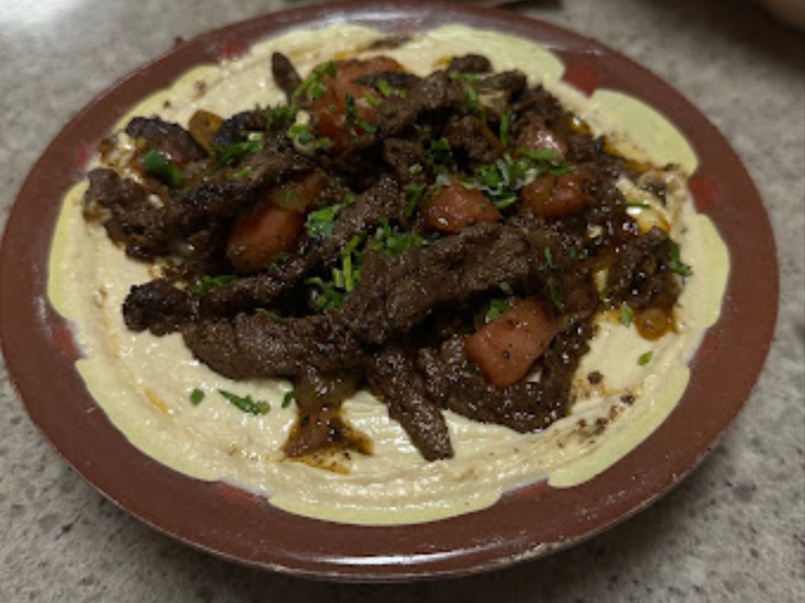Shawarma Hummus