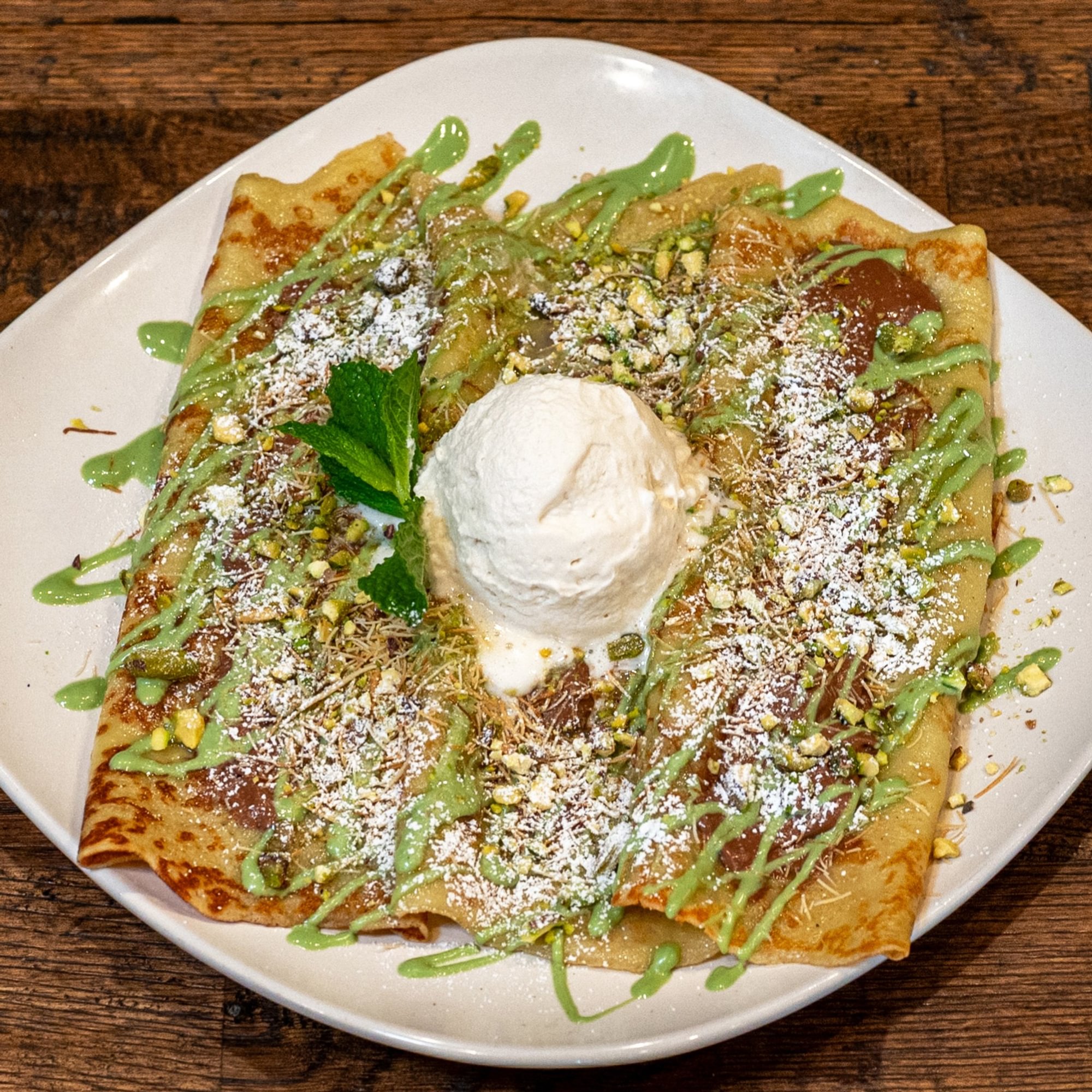 Dubai Chocolate Crepe
