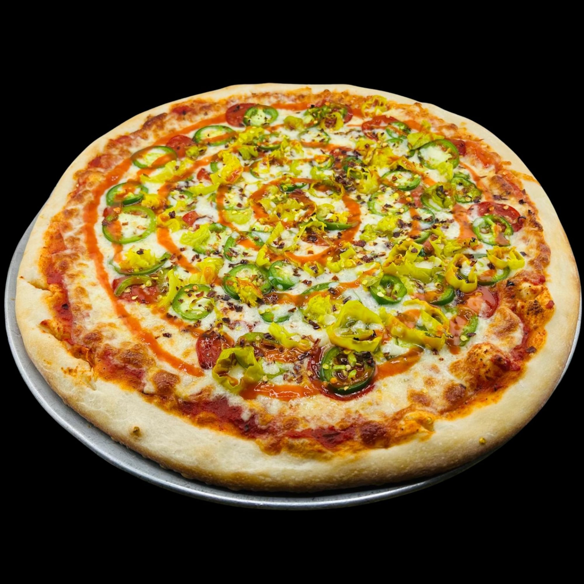 Flame Thrower Pizza