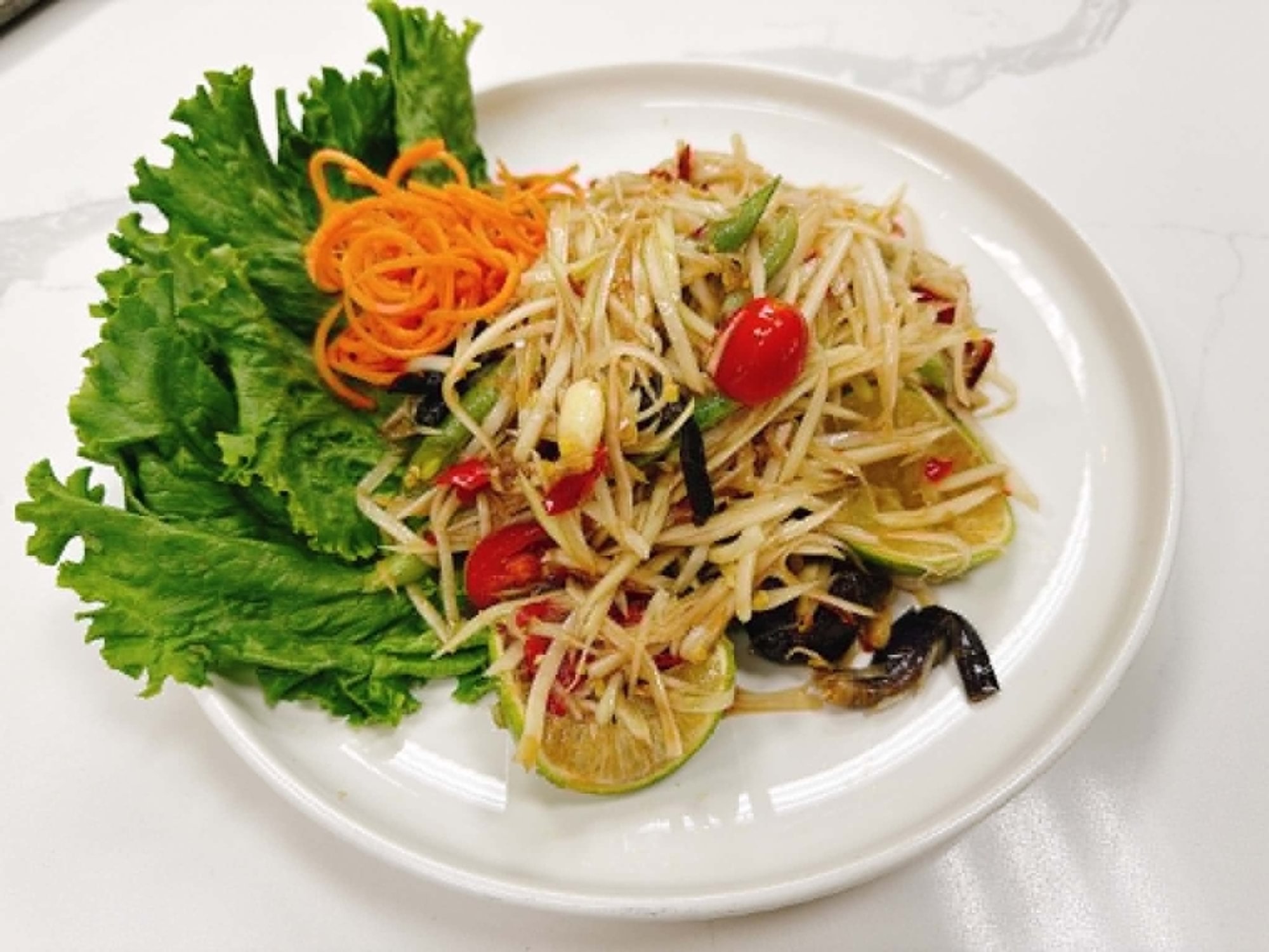 Som Tum Poo Pla Lah (Isan Style)