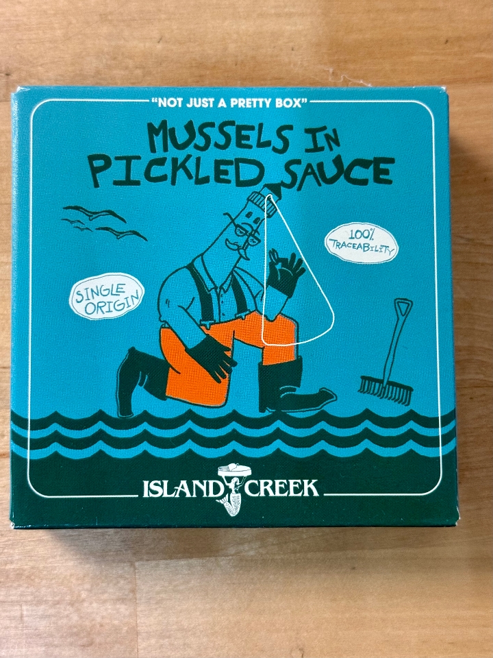 Island Creek Mussels in Pickled Sauce