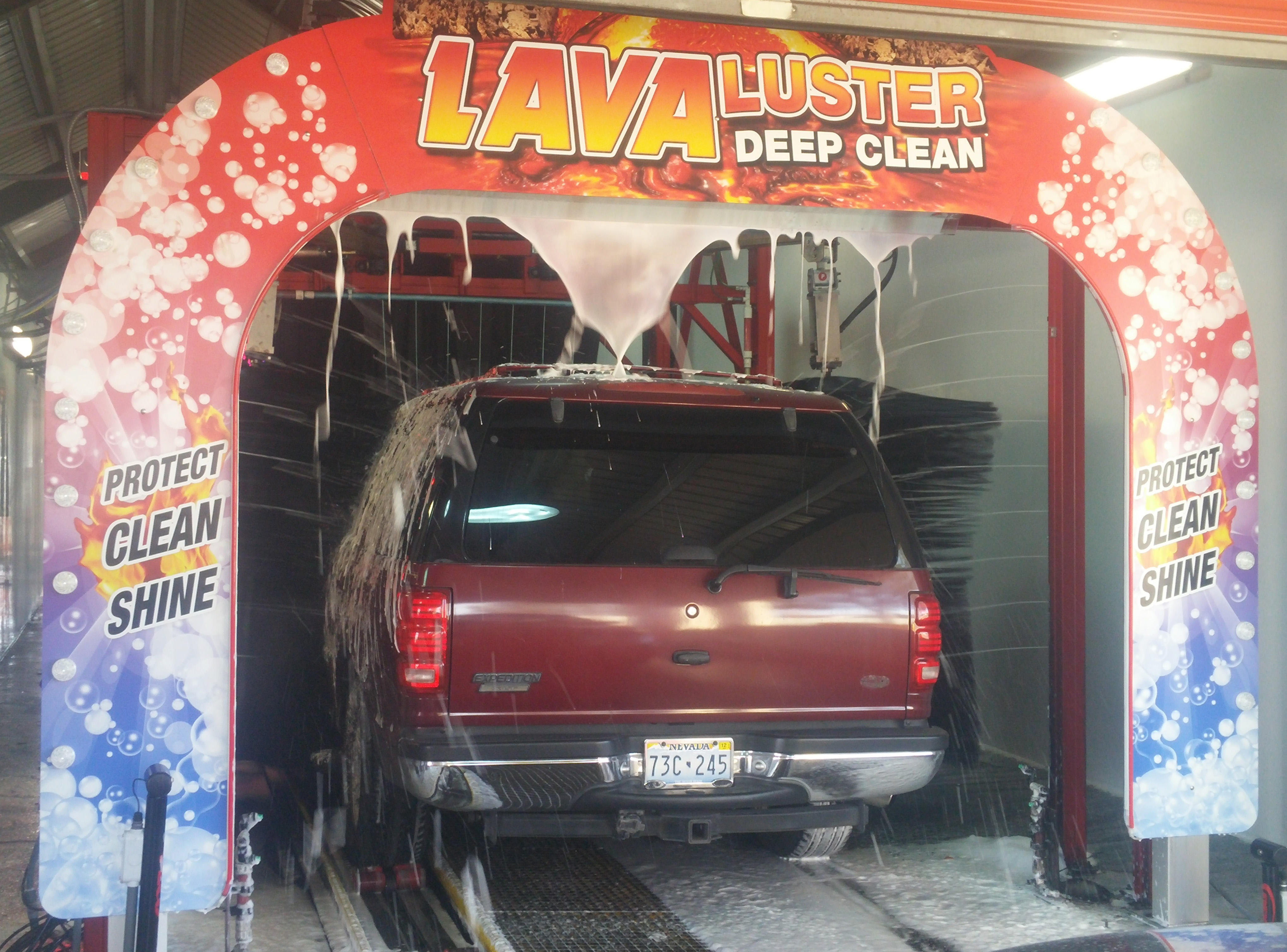 Upper Image Car Wash Photo