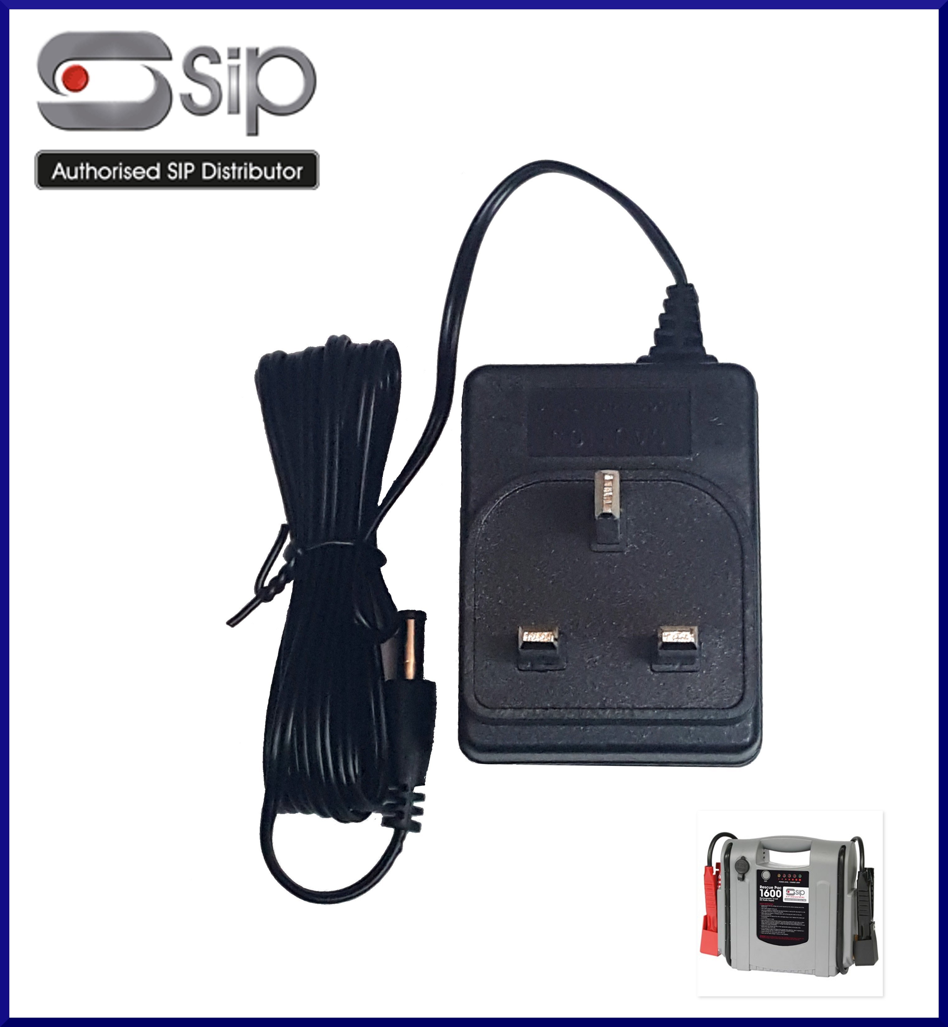 Carpet CleaningReplacement Charger for SIP Rescue Pac 1600 (500ma to 12v)