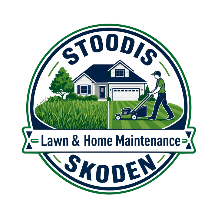 STOODIS Lawn &amp; Home Maintenance SKODEN Logo