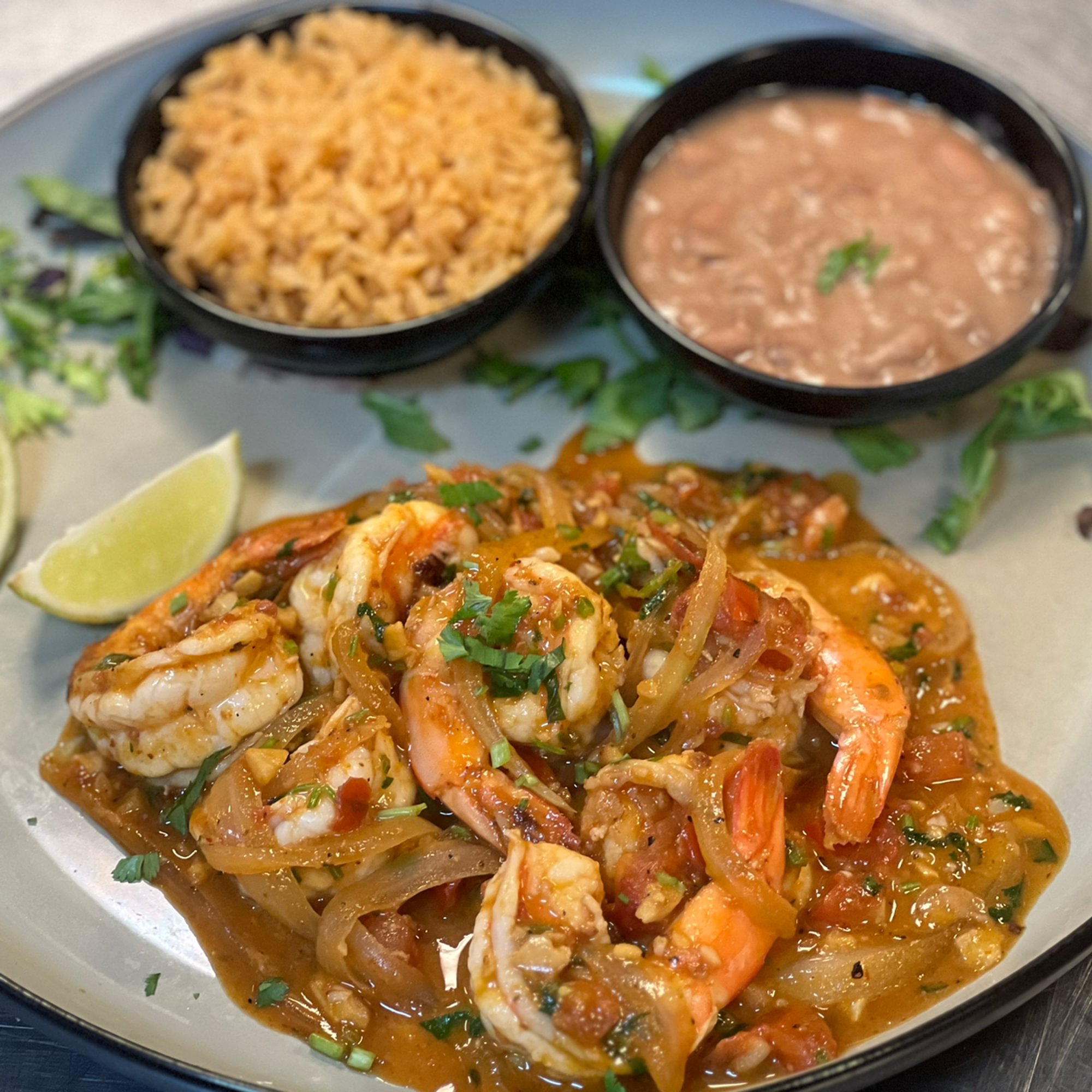 Camarones a La Diabla
