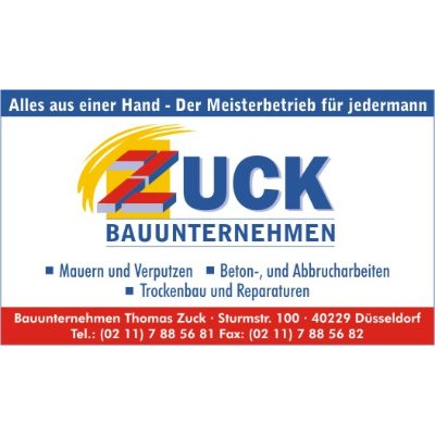 Logo von Bauunternehmen Thomas Zuck GmbH & Co.KG