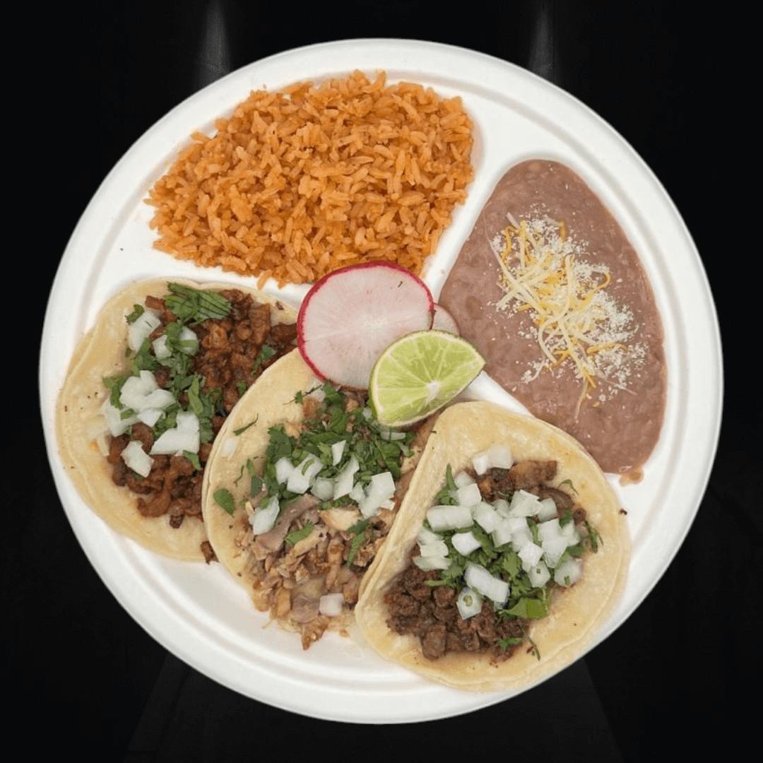 Tacos Rice & Beans