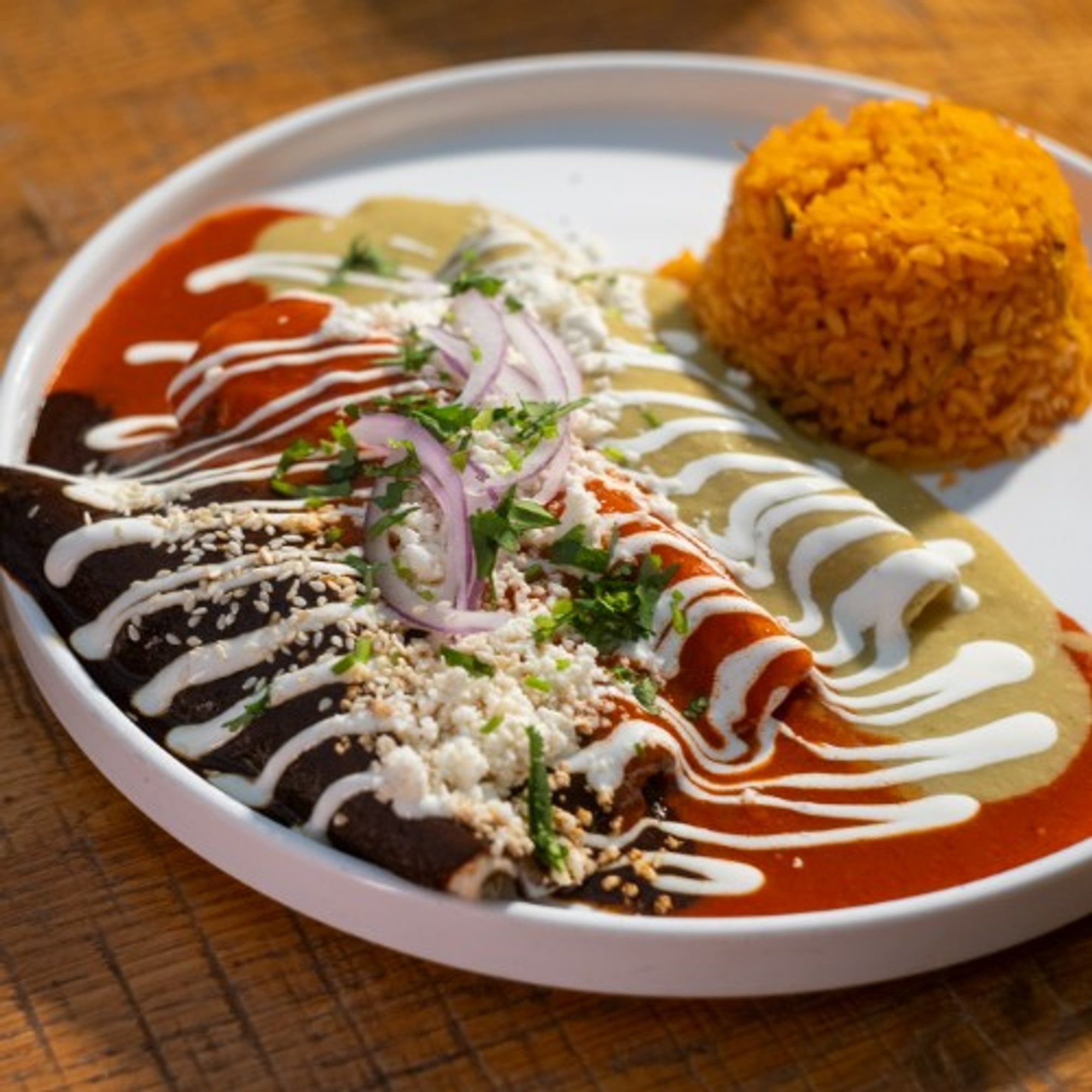 Our Traditional Enchiladas