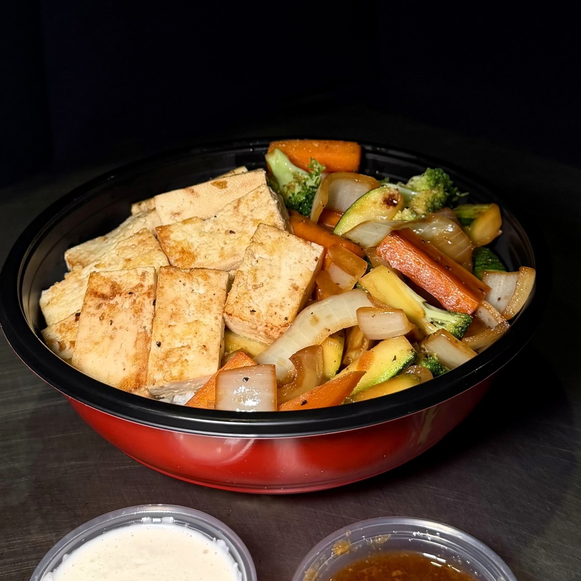 Hibachi Veggies & Tofu Bowl
