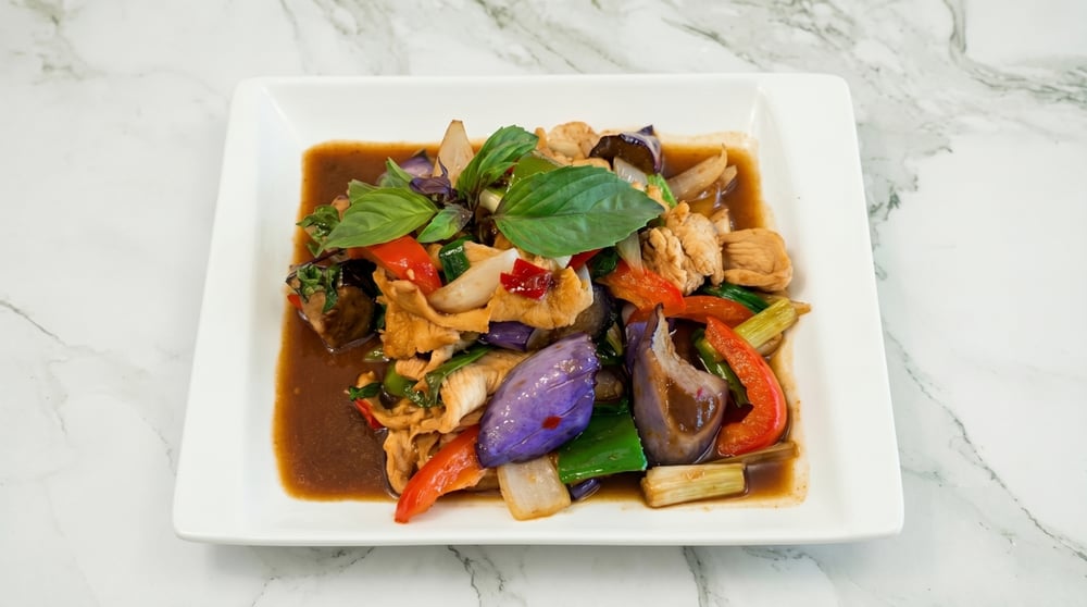 ST6 Stir-Fried Eggplant