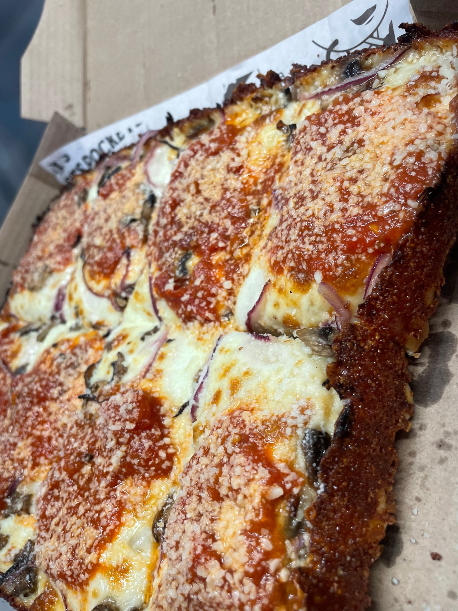 Detroit Style Pizza