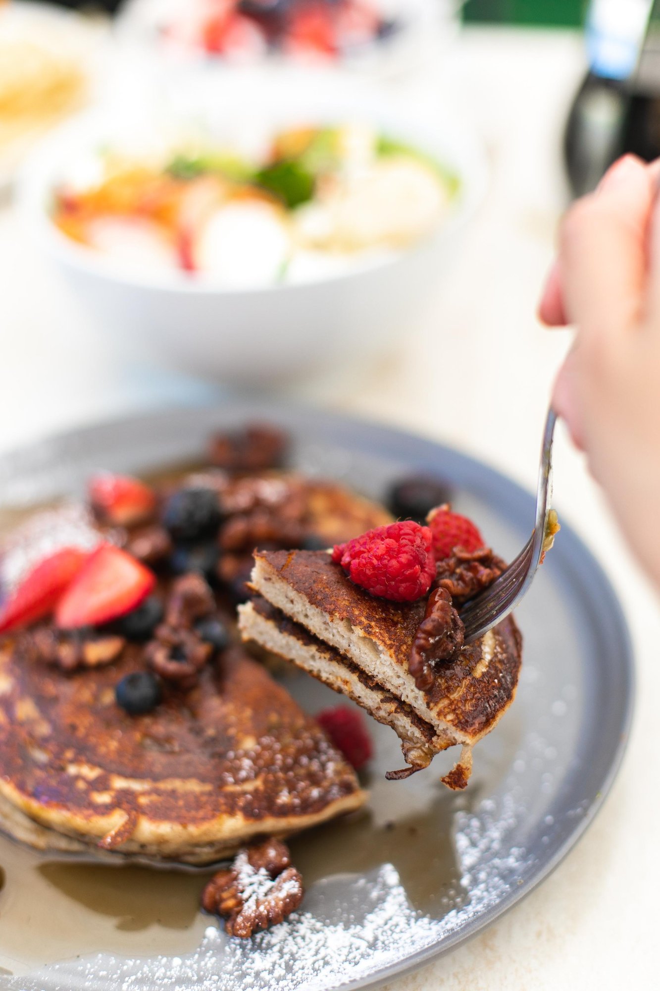 GF Banana Pancakes