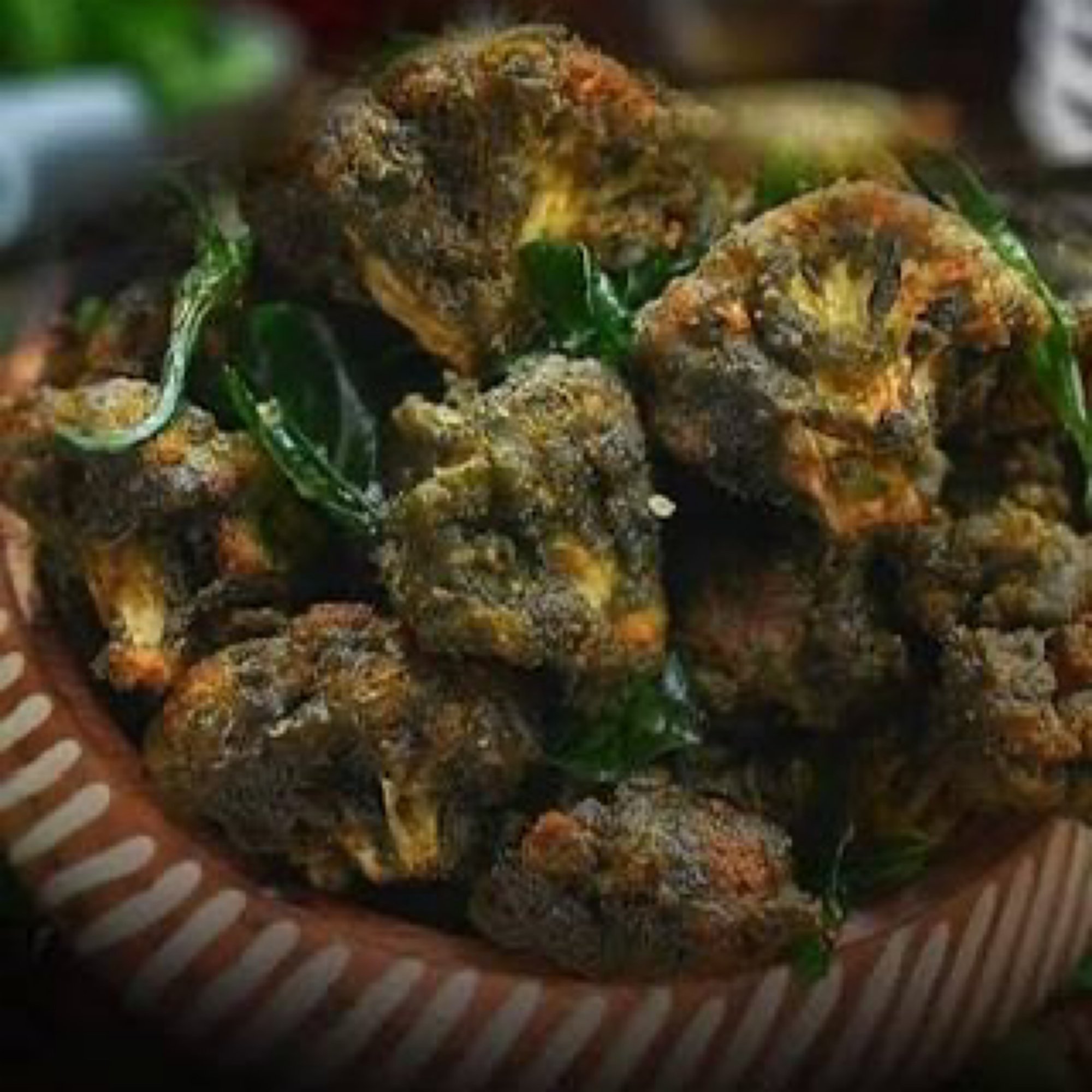 Karivepaku Pachimirchi Gobi