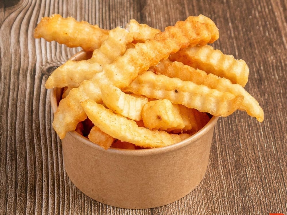 Crinkle-cut fries