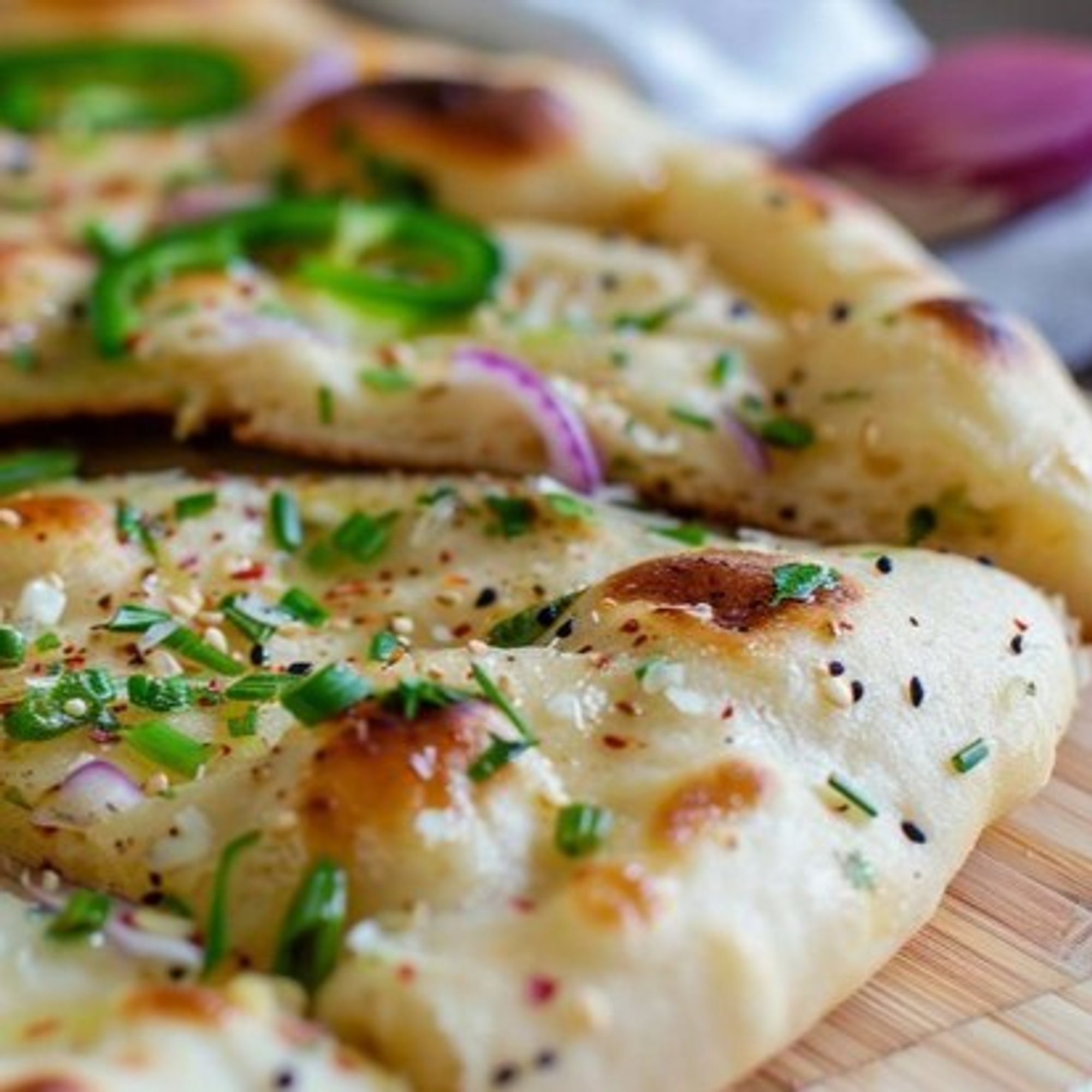 Chilli Onion Naan
