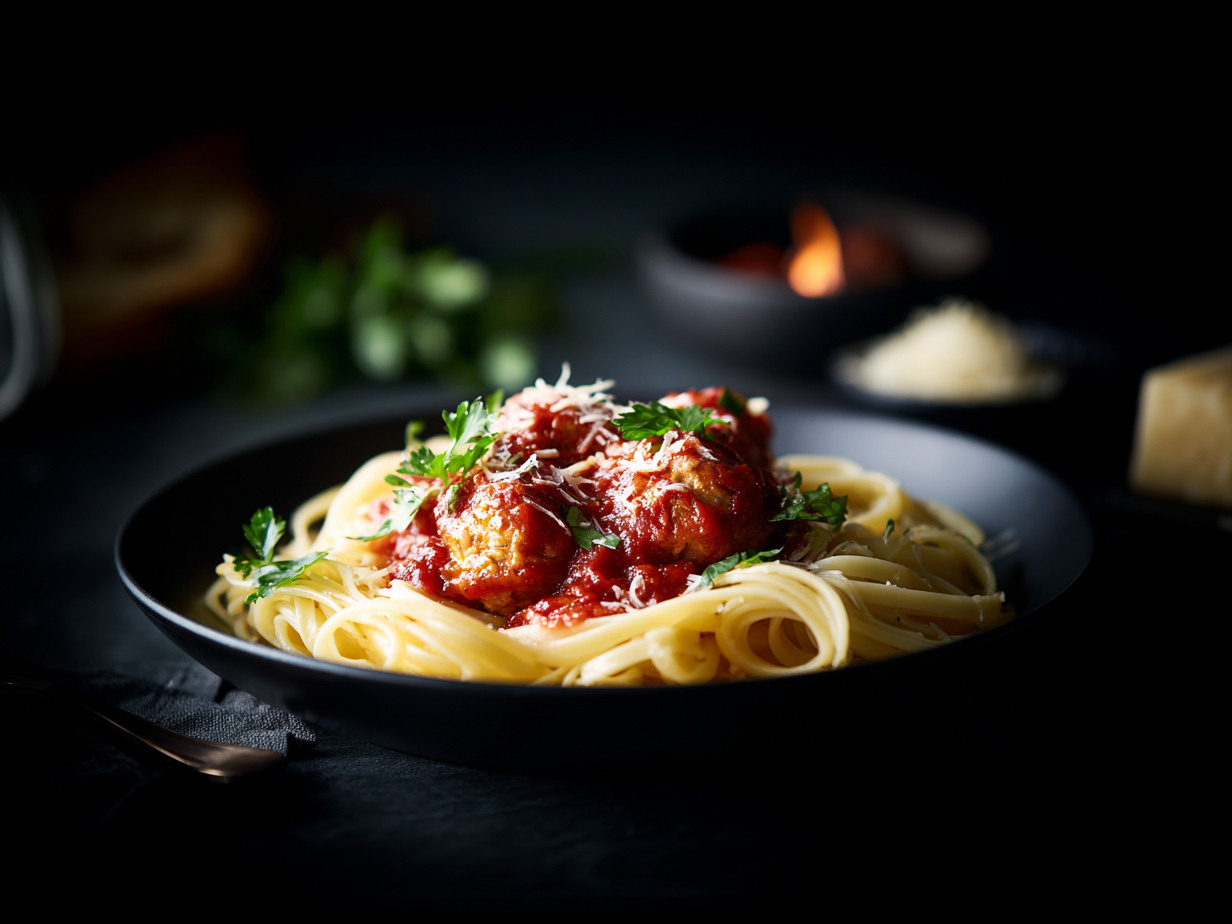 Kids Meatball Pasta