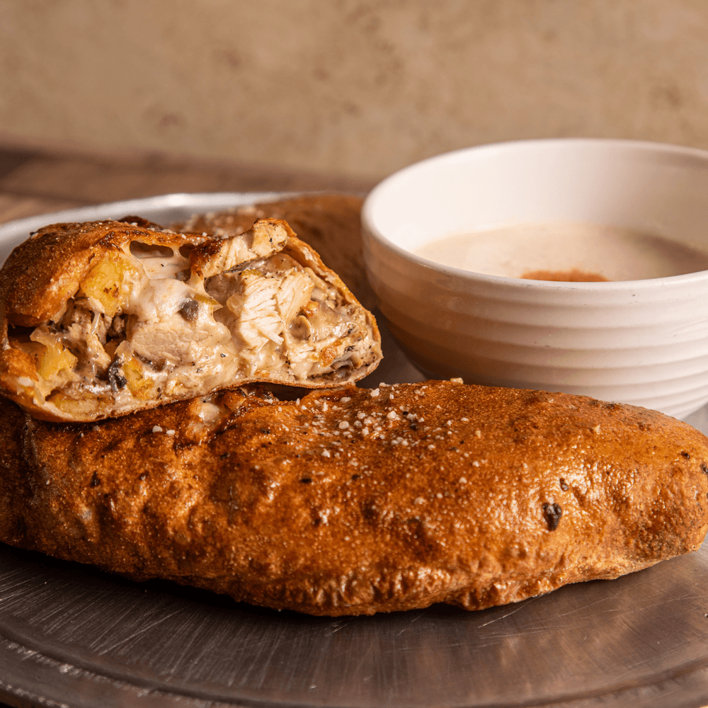Chicken bomb stromboli