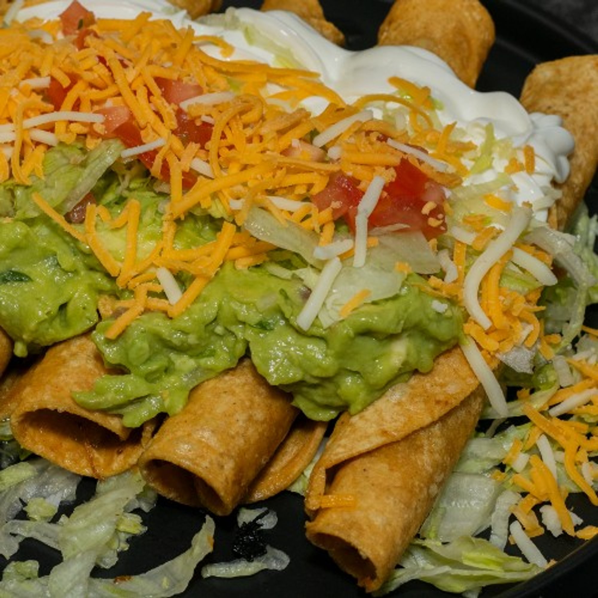 3 Rolled Taquitos