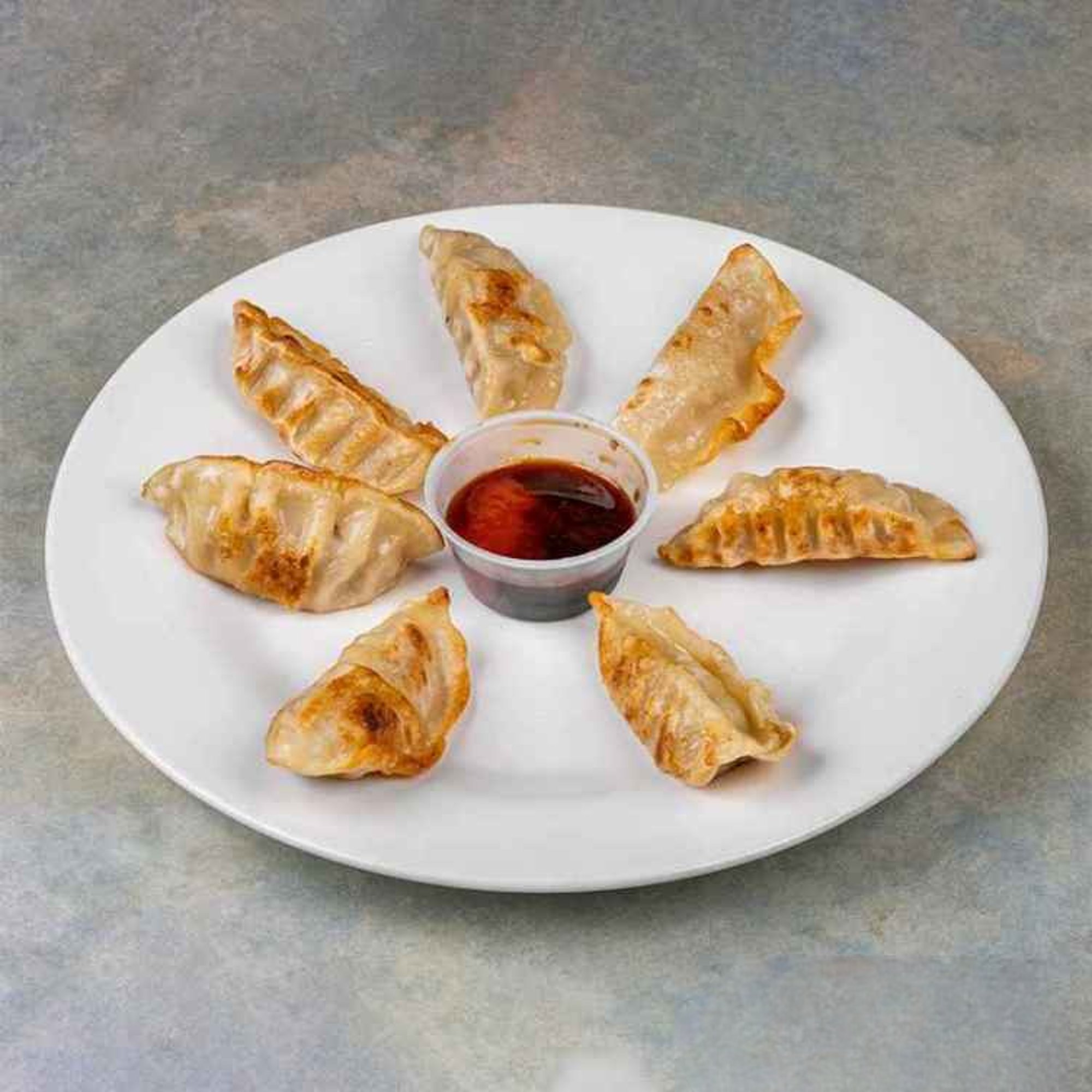 AP9. 煎海鮮餃/Pan Seared Seafood Dumpling w. Chives