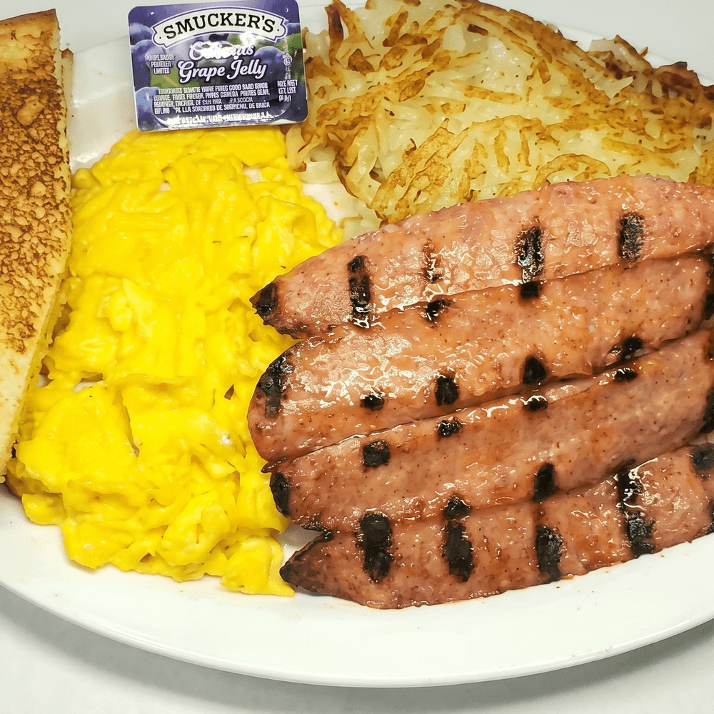 Polish Sausage & Eggs