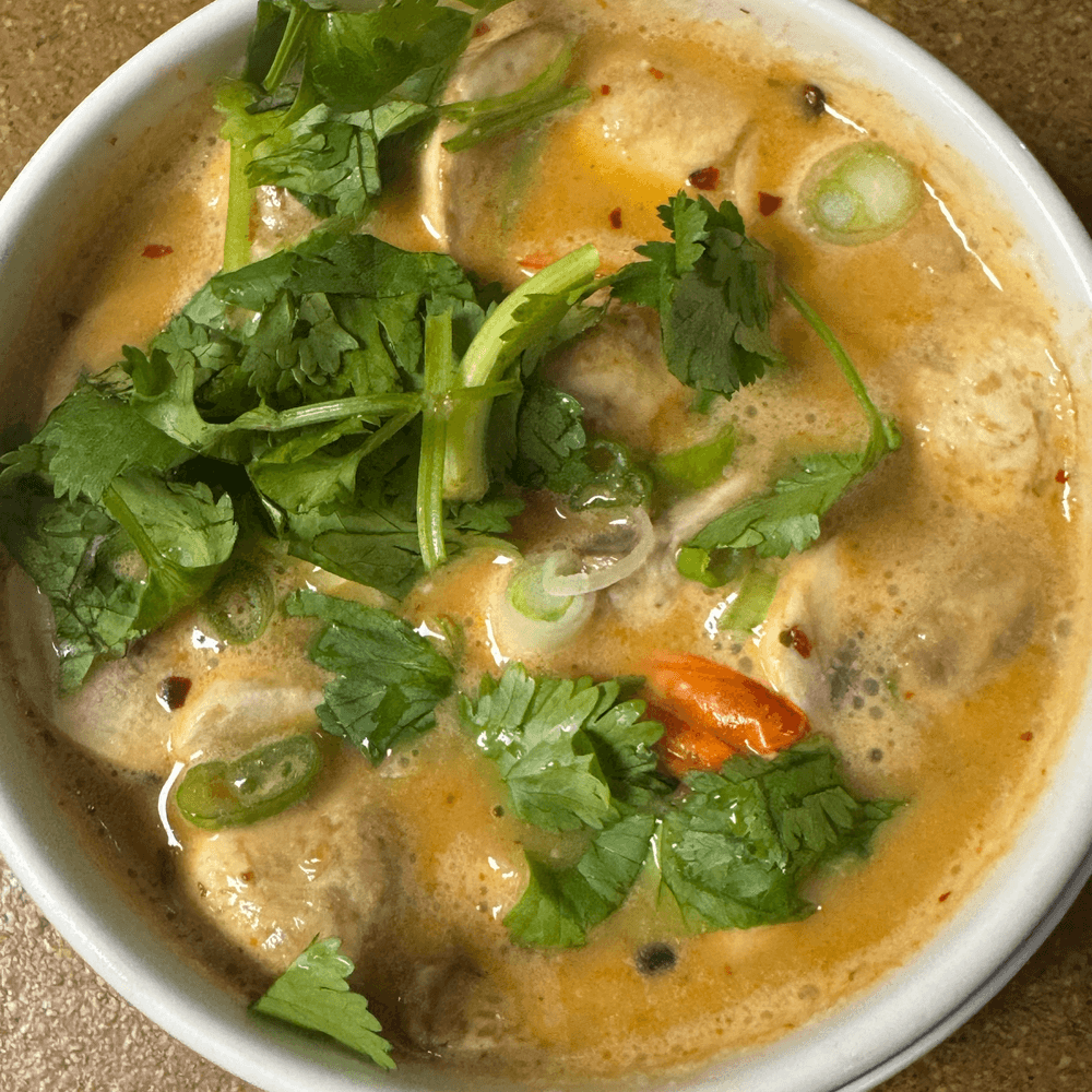 Tom Kha Shrimp Soup (Coconut Milk)