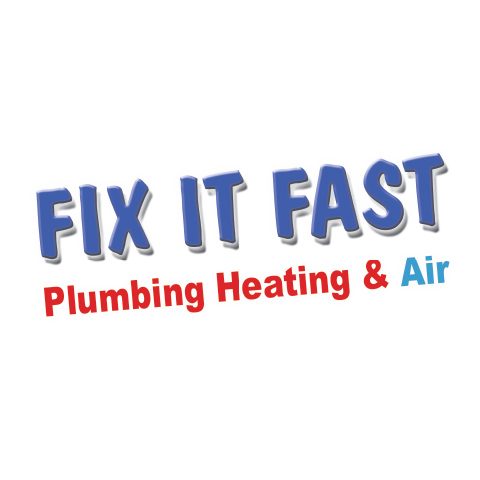 Fix It Fast Plumbing Heating & Air Logo