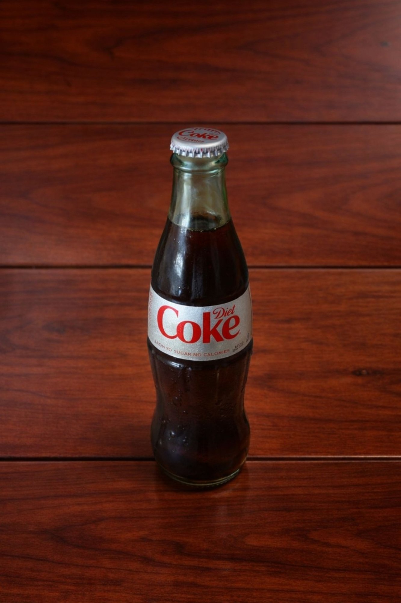 Diet Coke glass bottle
