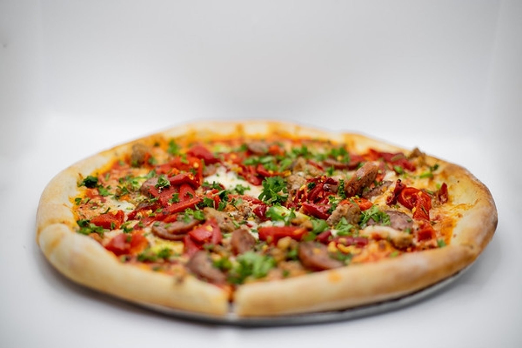Sausage and Peppers Pie
