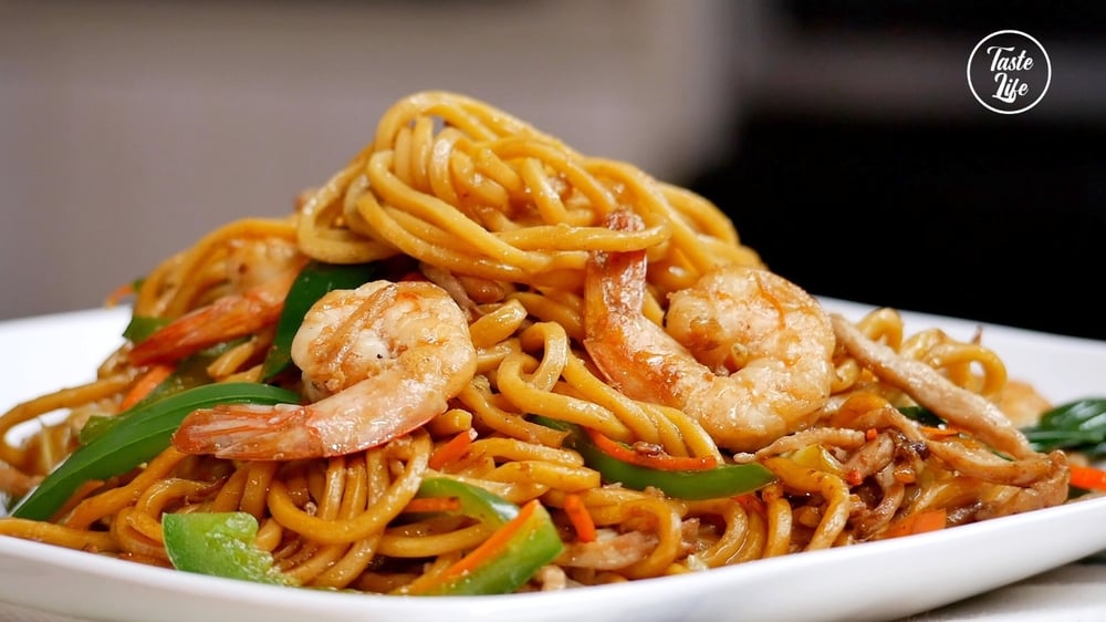 Shrimp Stir Fry Noodle