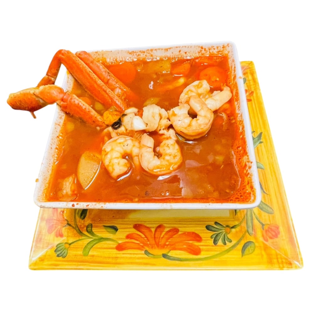 Caldo de mariscos