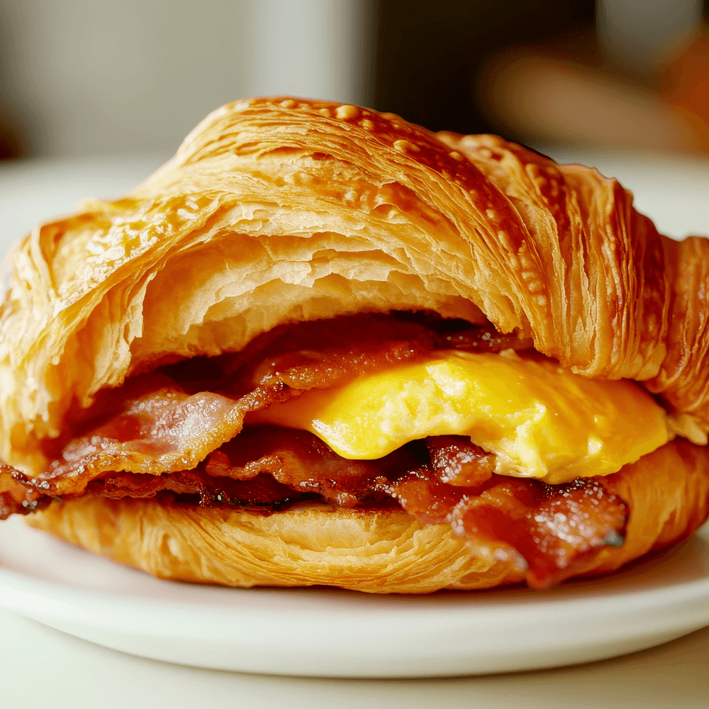 Bacon Egg and Cheese Croissant