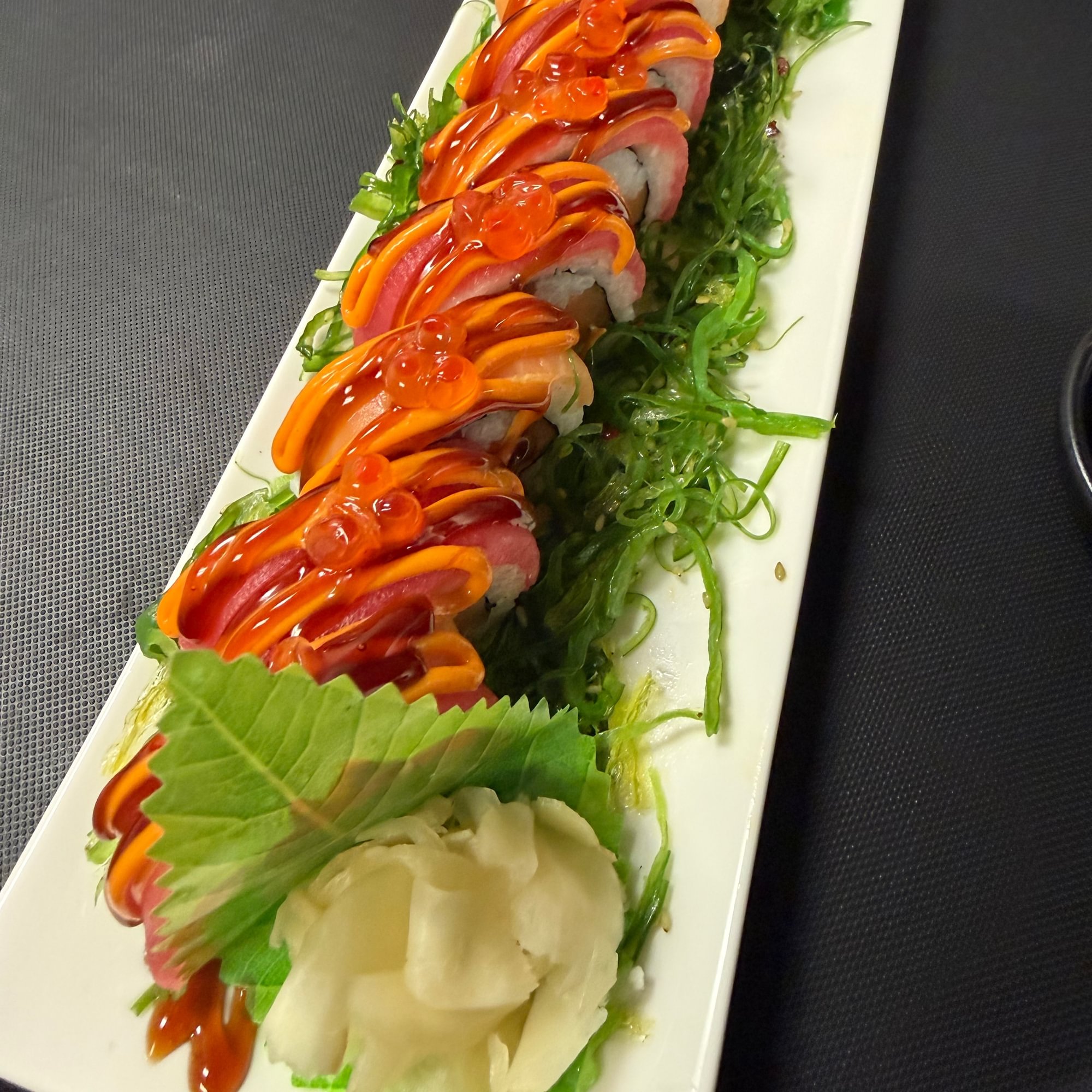 Tuna Masako with Salmon Roe