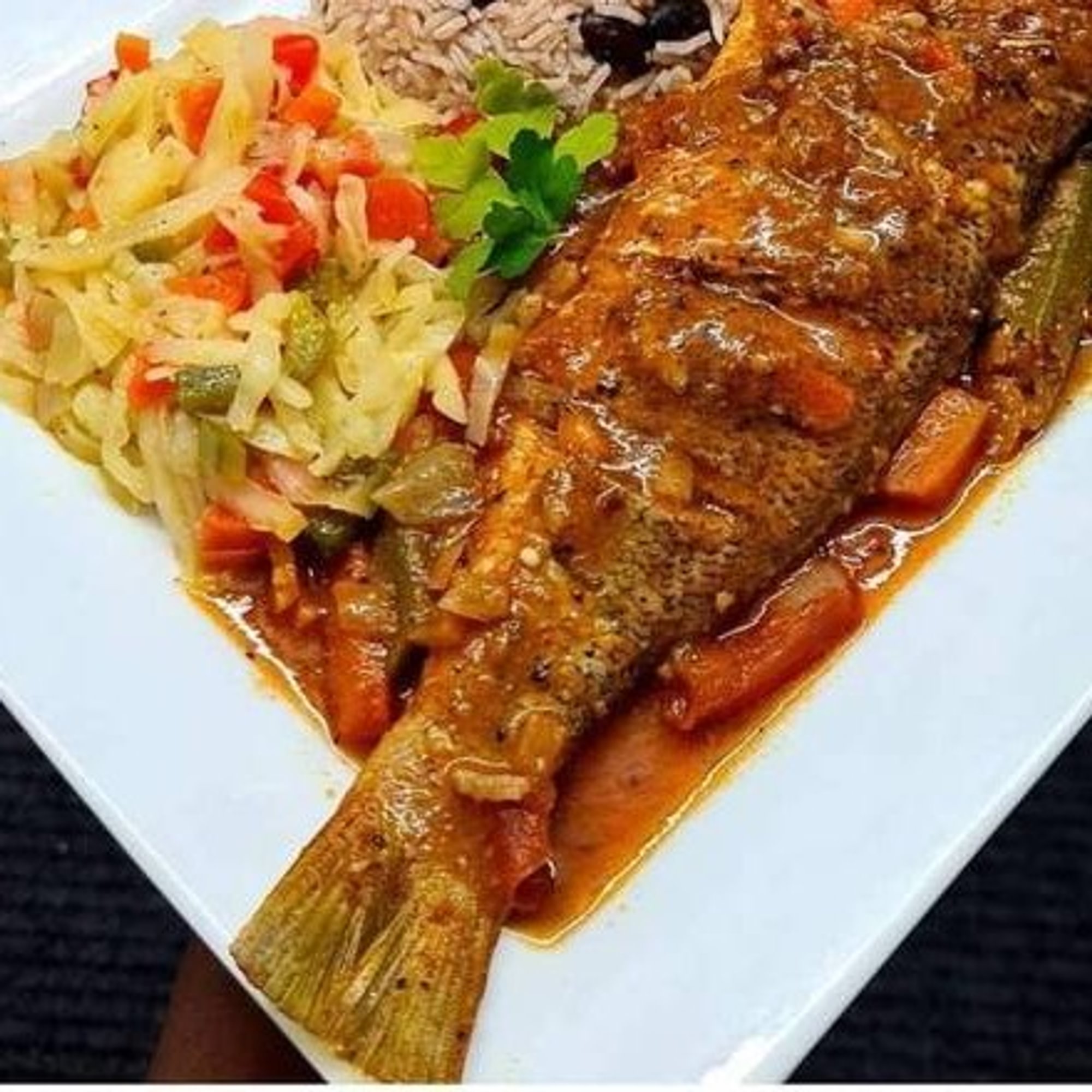Red Snapper Plate