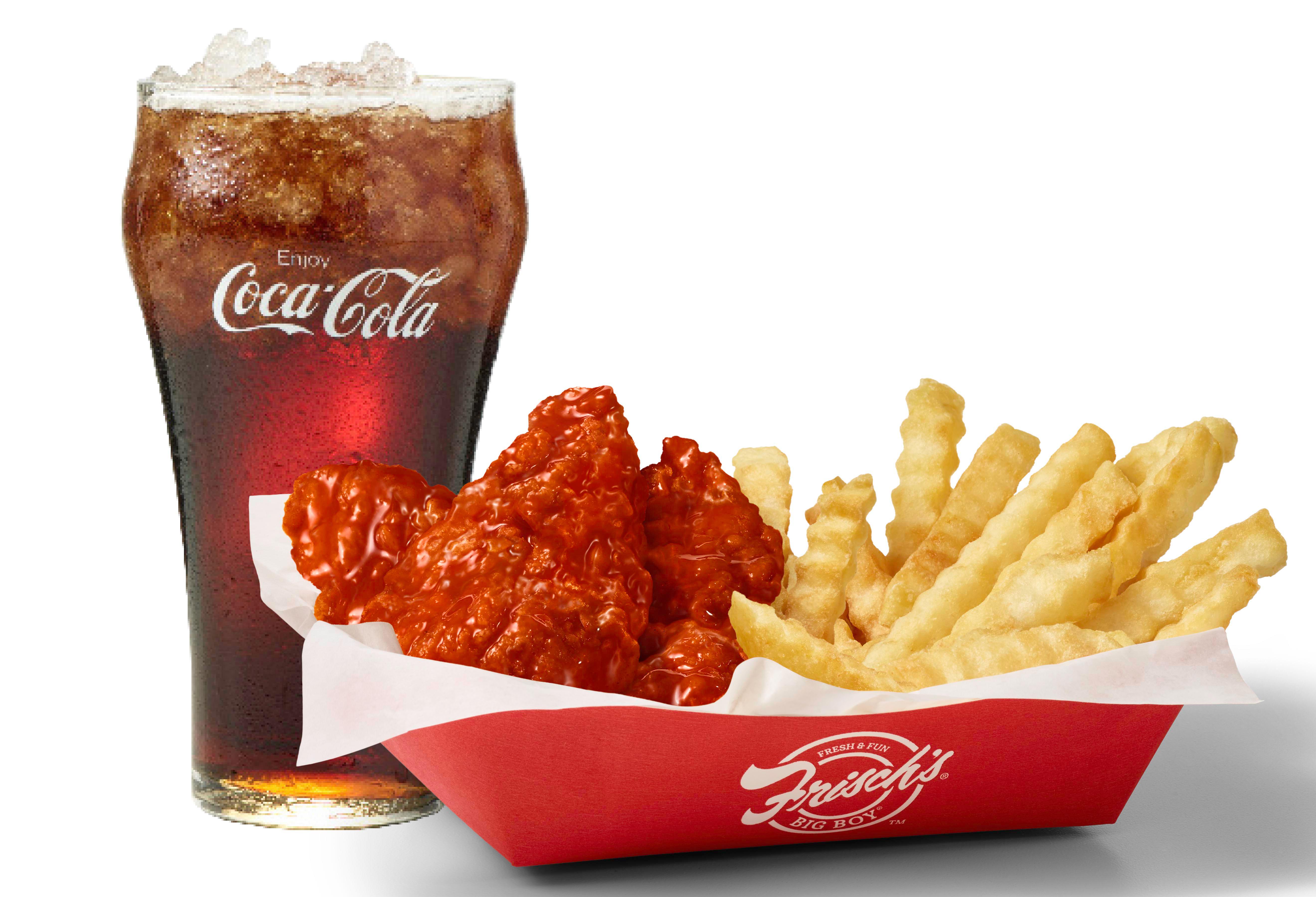 New! Buffalo Chicken Tender Basket Combo