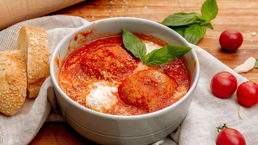 Plate of Meatballs
