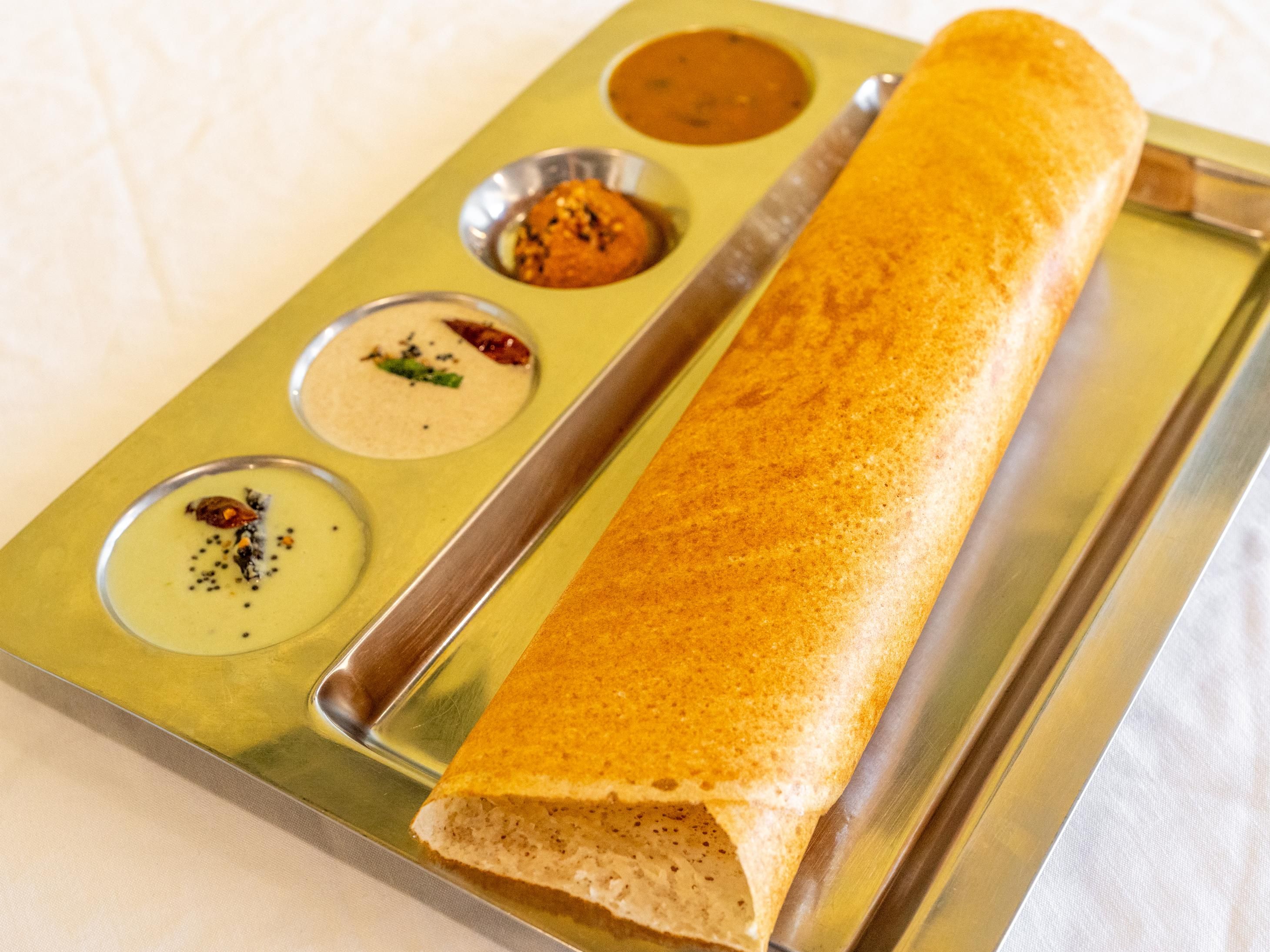 Ghee Pudi Dosa